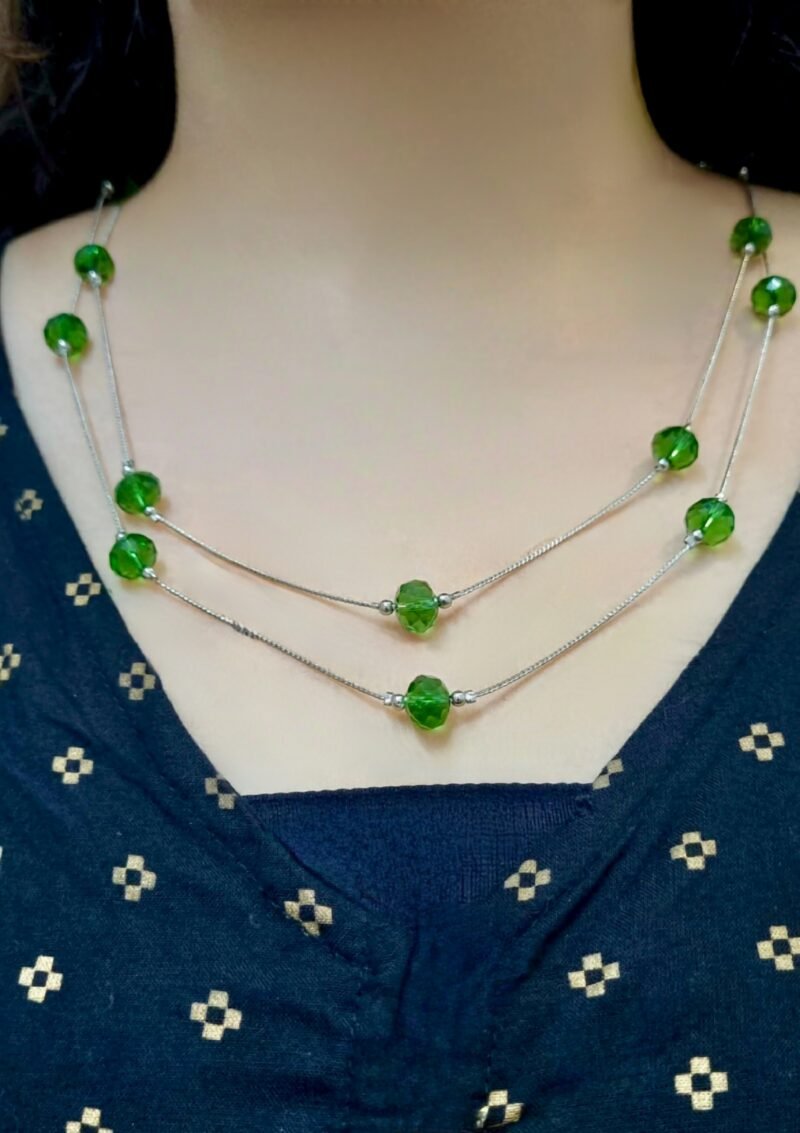 Emerald Breeze Necklace - Image 3