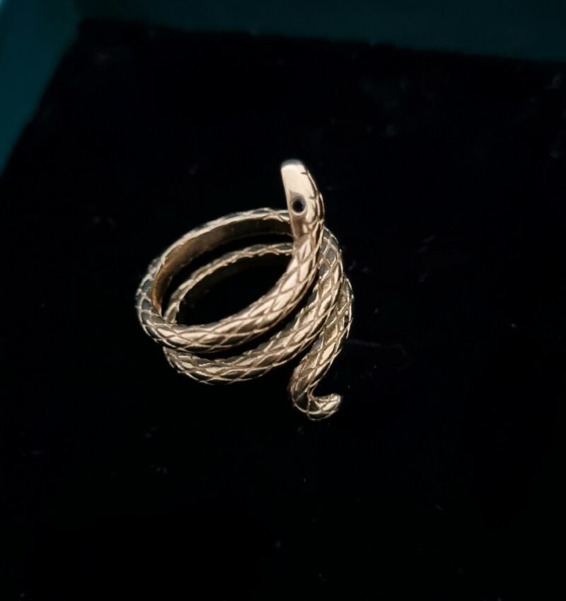 316 Stainless Steel Snakewrap Ring - Image 3