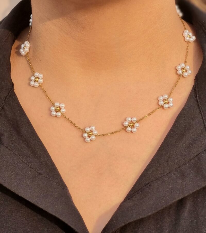 304 stainless steel pearl necklace - Image 2