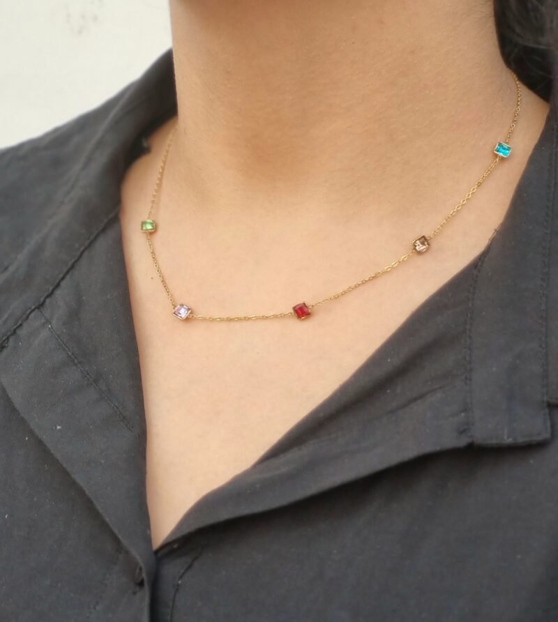 304 stainless steel multicolor neckchain - Image 3